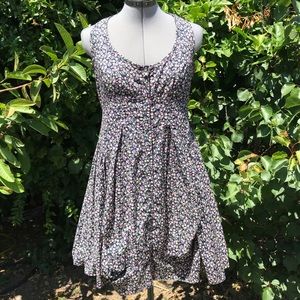 Anthropologie Maeve floral sleeveless dress